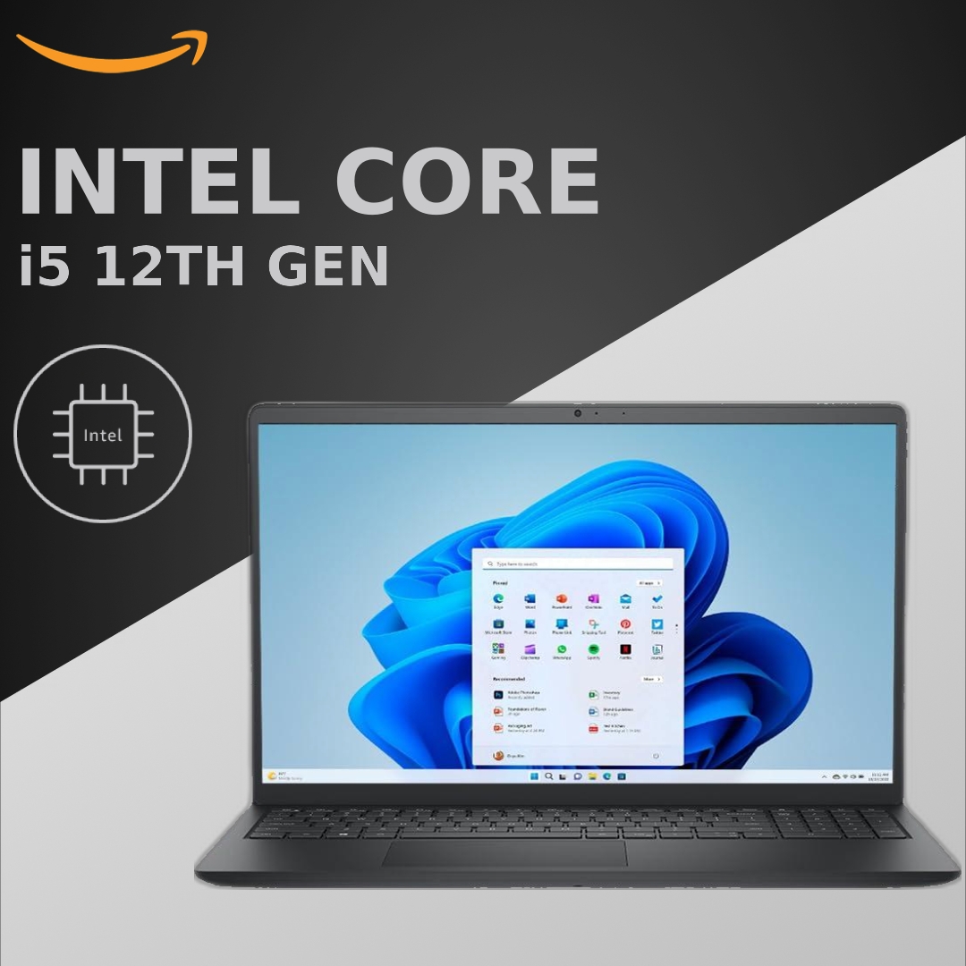 Dell Inspiron 3520, Intel Core i5-1235U, 12th Gen, 8GB RAM, 512GB